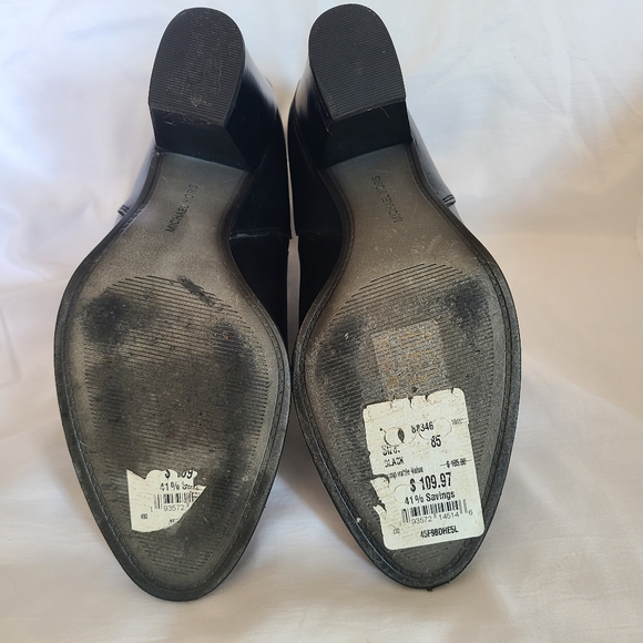 Michael Kors Leather Ankle Boots Size 8.5 - Picture 4 of 7